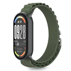 Pasek Tech-Protect Nylon Pro do Xiaomi Smart Band 8 / 9 / 10 / NFC Army Green