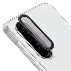 Szkło na aparat Bizon Glass Snap Lens do Samsung Galaxy A36 3G czarna ramka