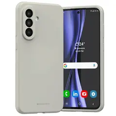 Etui Mercury Silicone do Samsung Galaxy A36 kamienny