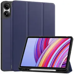 Etui z klapką Bizon Case Tab Lizard do Xiaomi Redmi Pad Pro 12.1 granatowe