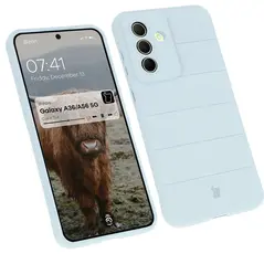Pancerne etui Bizon Case Tur do Samsung Galaxy A36 5G / A56 5G jasnoniebieskie