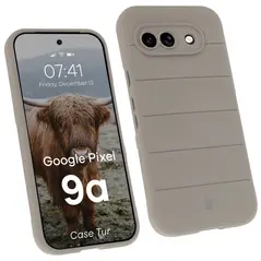 Pancerne etui Bizon Case Tur do Google Pixel 9a jasnoszare
