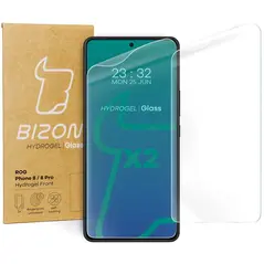 Folia hydrożelowa na ekran Bizon Glass Hydrogel Front do Asus ROG Phone 9 / 9 Pro / 8 / 8 Pro Asus Zenfone 11 Ultra  [2 PACK]