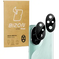 Szkło na aparat Bizon Glass Lens do Honor 200 Pro [2 PACK]