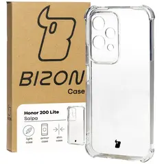 Elastyczne etui Bizon Case Salpa do Honor 200 Lite przezroczyste