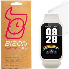 Folia hydrożelowa na ekran Bizon Glass Watch Hydrogel do Xiaomi Smart Band 9 Active / Redmi Band 3 [2 PACK]