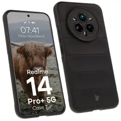 Pancerne etui Bizon Case Tur do Realme 14 Pro Plus 5G czarne