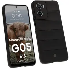 Pancerne etui Bizon Case Tur do Motorola Moto G05 / E15 czarne