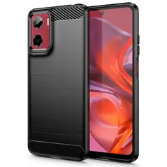 Etui Tech-Protect TPUCarbon Motorola Moto G05 / E15 Black
