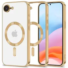 Etui Tech-Protect MagFlex MagSafe Apple iPhone 16e Shiny Gold