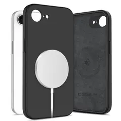Etui Tech-Protect Liquid Silicone MagSafe Apple iPhone 16e Black