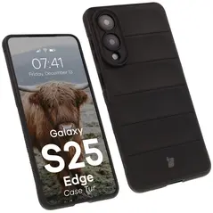 Pancerne etui Bizon Case Tur do Samsung Galaxy S25 Edge czarne