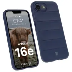 Pancerne etui Bizon Case Tur do Apple iPhone 16e granatowe