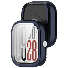 Etui z osłoną ekranu Bizon Case Watch Felipe do Xiaomi Redmi Watch 5 niebieskie