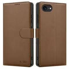 Etui z klapką Tech-Protect Wallet Apple iPhone 16e Brown
