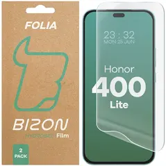 Folia hydrożelowa na ekran Bizon Glass Hydrogel Front do Honor 400 Lite 5G [2 PACK]
