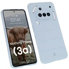 Pancerne etui Bizon Case Tur do Nothing Phone (3a) jasnoniebieskie