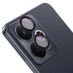 Szkło na aparat Bizon Glass Snap Lens do Realme 14 5G / 14T 5G czarna ramka