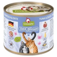 GranataPet DeliCatessen tuńczyk i kaczka karma mokra dla kota 200g