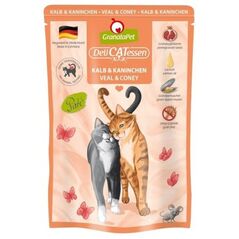 GranataPet DeliCatessen cielęcina i królik karma mokra dla kota 85g