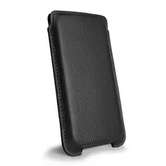 Skórzana wsuwka LURESKO LILNER XXXL na telefon ECO (czarny)