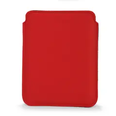 Skórzane etui wsuwane LURESKO na ebook 177x130x9mm (czerwony) (PAP)