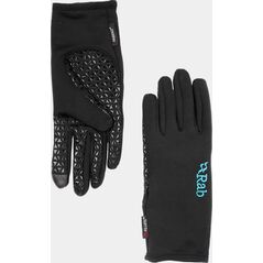Rab Rękawiczki damskie Power Stretch Contact Grip Gloves Wmns Black r. S (QAH-54)