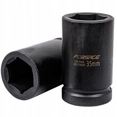 Forsage Βαθύ κρουστικό καρυδάκι 35mm 1" (6-γωνιακό)
