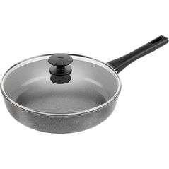ZWILLING TERRENO PLUS Patelnia saut z pokrywką - 28 cm, Szary