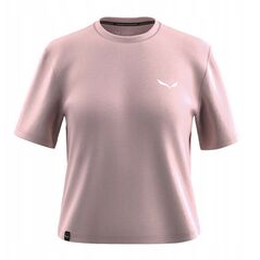 Koszulka bawełniana damska Salewa Eagle Sunset Loose T-Shirt - zephyr rozmiar: xs