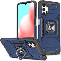 Hurtel Wozinsky Ring Armor pancerne hybrydowe etui pokrowiec + magnetyczny uchwyt Samsung Galaxy A23 niebieski
