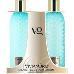 Newcos VIVIAN GRAY Jasmine: żel pod prysznic i krem do ciała, 2 x 300ml