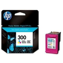 HP 300 (CC643EE) Ink Cartridge, Cyan, Magenta, Yellow (SPEC)