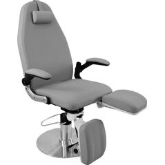 Azzurro FOTEL PODOLOGICZNY HYDRAULICZNY AZZURRO 713A SZARY
