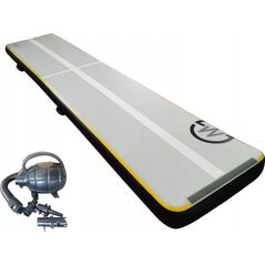 Master AirTrack Dmuchana Mata Gimnastyczna MASTER S-Pro 600 x 100 x 20 cm Grey-Black