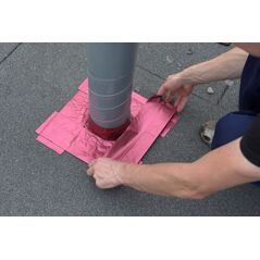 TAŚMA USZCZELNIAJĄCA DEKARSKA 15CM*10MB CZARNA