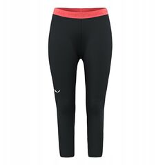 Legginsy termoaktywne damskie Salewa Cristallo Warm Amr 3/4 Tight - black out rozmiar: s