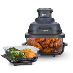 Ninja CRISPi Single 3.8 L 1700 W Hot air fryer Blue, Grey, Transparent