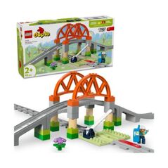 Lego Duplo Town Railway Bridge And Rails Expansion Set (10426) (LGO10426) έως 12 άτοκες Δόσεις