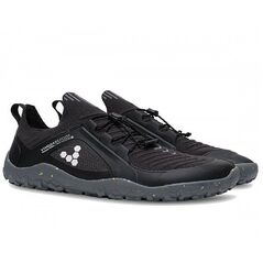 Buty trailowe damskie Vivobarefoot Primus Trail Knit FG - obsidian/obsidian