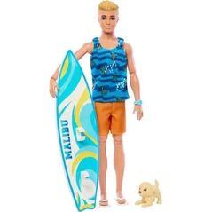 Mattel BARBIE KEN SURF DOLL lėlė (HPT50)