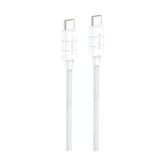 Καλώδιο Σύνδεσης USB 2.0 Foneng XS02 Braided USB C σε USB C 60W 1.2m Λευκό 6970462512172 6970462512172 έως και 12 άτοκες δόσεις