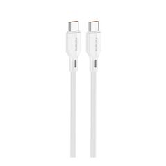 Καλώδιο Σύνδεσης USB 2.0 Foneng XS11 Braided USB C σε USB C 60W 1m Λευκό 6970462516507 6970462516507 έως και 12 άτοκες δόσεις