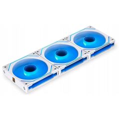 Lian Li UNI FAN SL-INF 120 ARGB Reverse Blade PWM Lüfter, 3er Pack inkl. Controller - 120mm, weiß