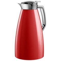 Emsa F4140300 Plaza Isolierkanne. 1 Liter. Rot