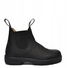 Blundstone Elastic Sided Boot Lined 558-BLACK Czarne 40