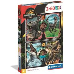 CLE puzzle 2x60 SuperKolor JurassicWorld 24830