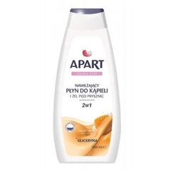 APART NATURAL_Double Care żel pod prysznic i płyn do kąpieli 2w1 Mleko i Miód 900ml