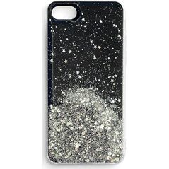 Wozinsky Wozinsky Star Glitter błyszczące etui pokrowiec z brokatem Samsung Galaxy A72 4G czarny
