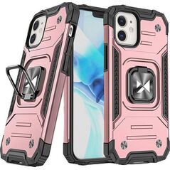 Wozinsky Wozinsky Ring Armor etui iPhone 14 Plus pancerny pokrowiec uchwyt magnetyczny ring złote